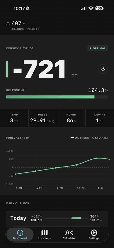 AIR POWER App Screenshot